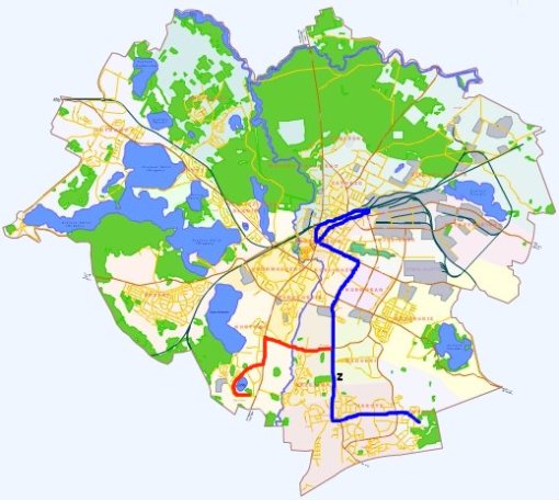 Sieć tramwajowa - projekt KMKM