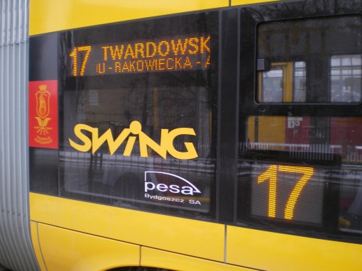 Wyświetlacze boczne Pesy Swing