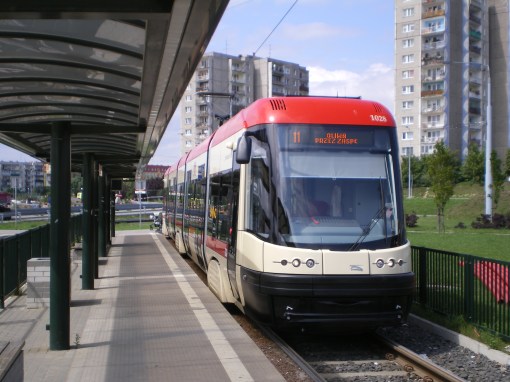 Pesa Swing na pętli Chełm w Gdańsku