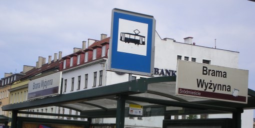 Przystanek Brama Wyżynna w Gdańsku