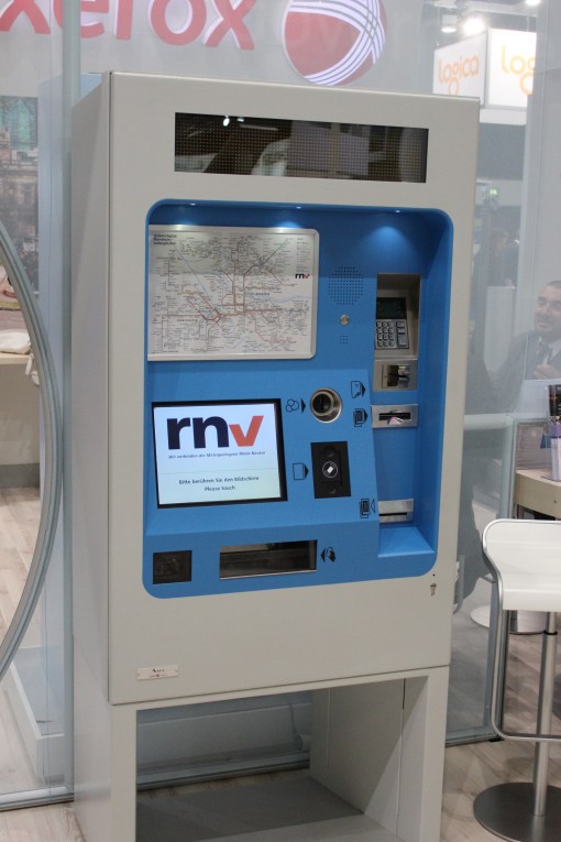 Biletomat przewoźnika Rhein-Neckar-Verkehr