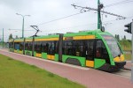 Solaris Tramino S105P (Tramino Poznań) na pętli&nbsp;Franowo