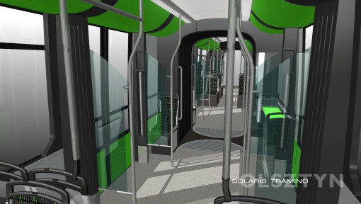 Wnętrze Solarisa Tramino Olsztyn