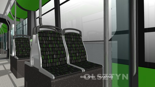 Wnętrze Solarisa Tramino Olsztyn