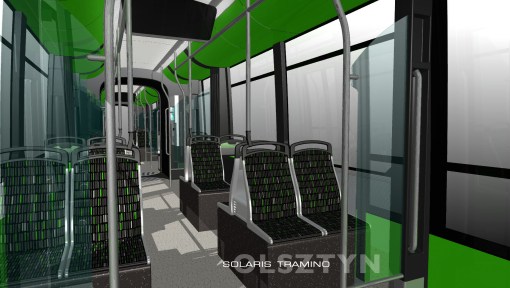 Wnętrze Solarisa Tramino Olsztyn