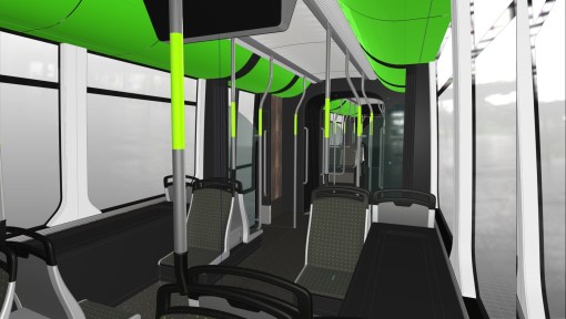 Wnętrze Solarisa Tramino Olsztyn