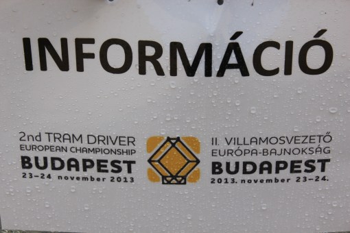II Mistrzostwa Europy Motorniczych w Budapeszcie (23-24 listopada 2013)