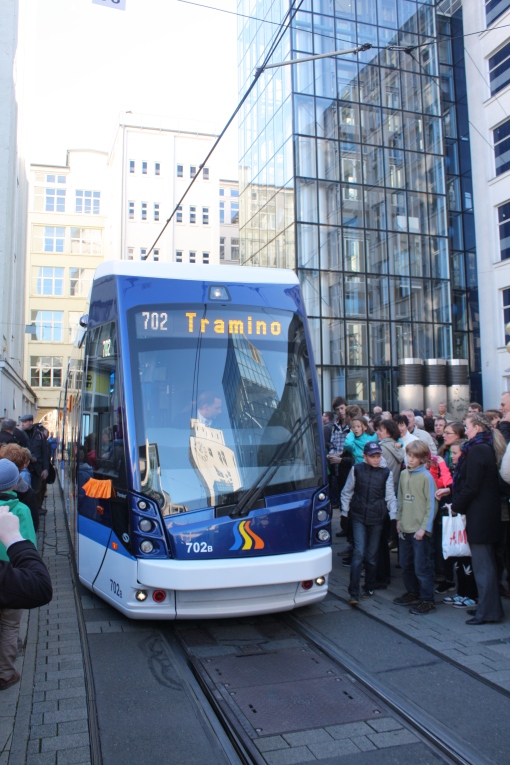 Prezentacja Solarisa Tramino GT6N-ZR Jena w Jenie (9 listopada 2013)