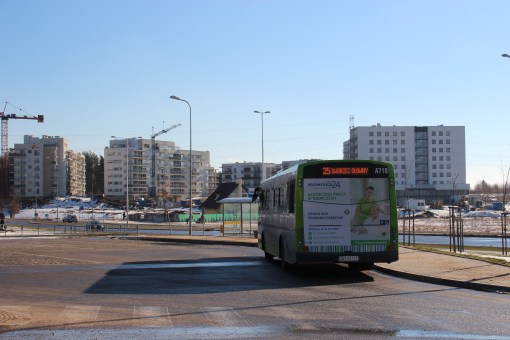 Solbus SM12 LNG na pętli Tęczowy Las