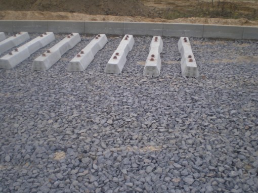 Budowa linii tramwajowej przy ulicy Płoskiego (16 listopada 2014)