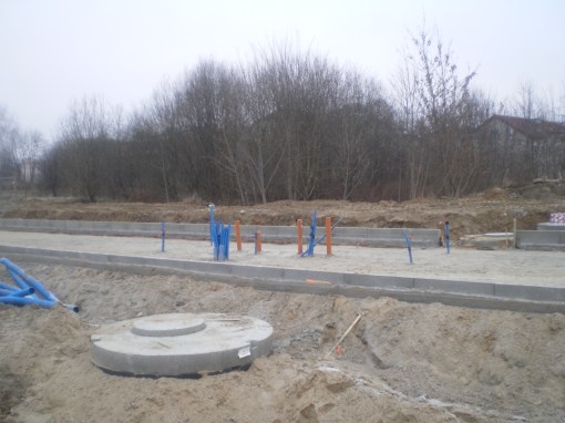 Budowa linii tramwajowej przy ulicy Witosa (30 listopada 2014) © OlsztyńskieTramwaje.pl