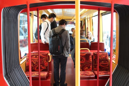 Wnętrze Alstoma Citadis Compact dla Aubagne