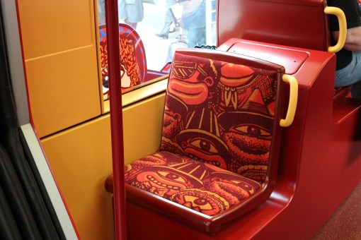 Siedzenie w Alstomie Citadis Compact dla Aubagne