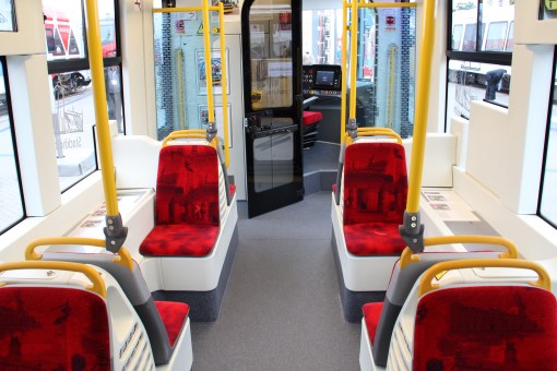 Wnętrze Pesy JazzDuo dla Warszawy