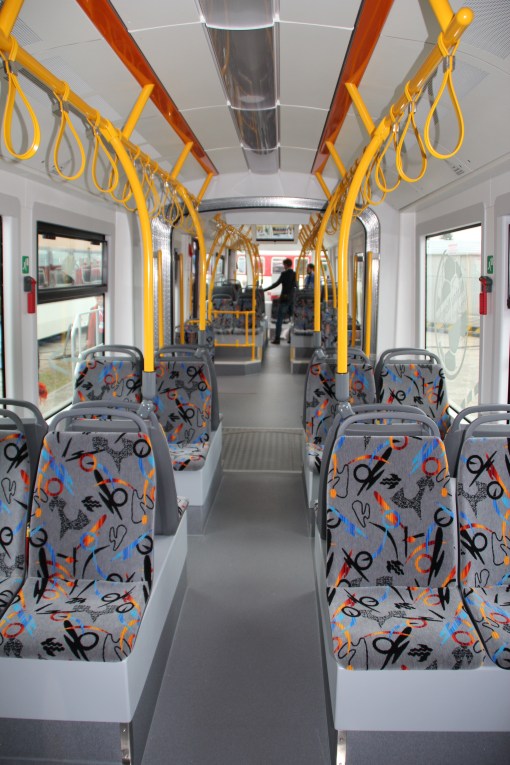 Wnętrze Pesy Fokstrot Forward dla Moskwy