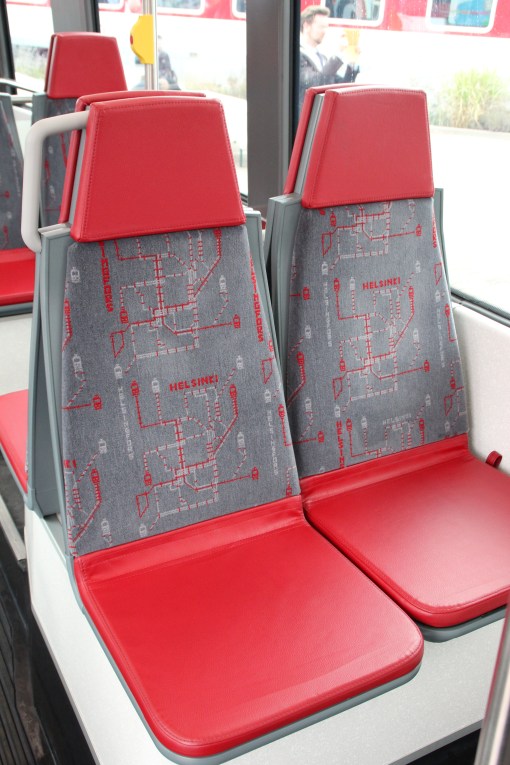 Wnętrze Transtecha Artic dla Helsinek