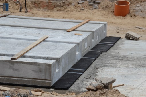 Budowa linii tramwajowej w ulicy Kościuszki (18 czerwca 2015)