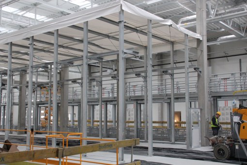 Hala warsztatowa zajezdni tramwajowej MPK Olsztyn (19 czerwca 2015)