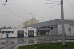 Zajezdnia tramwajowa przy ulicy Towarowej (18 października&nbsp;2015)