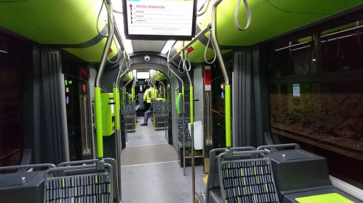 Wnętrze Solarisa Tramino Olsztyn S111O