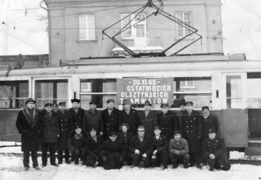 20 listopada 1965 - ostatni dzień olsztyńskich tramwajów