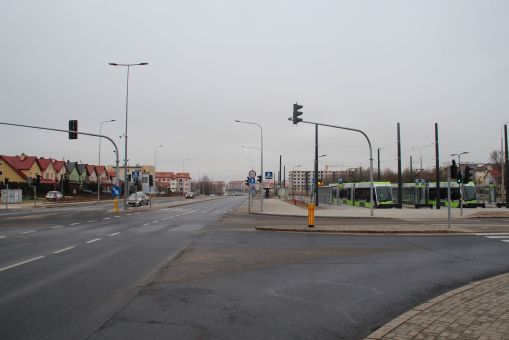 Okolice przystanku końcowego Kanta (4 marca 2016)