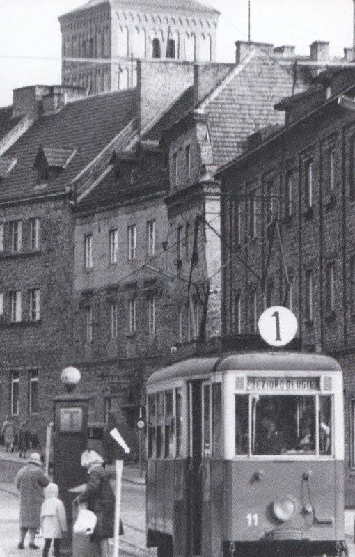 Przystanek tramwajowy na moście św. Jana