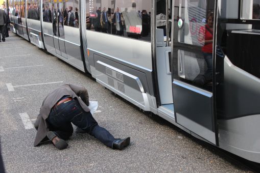 Durmazlar SilkWorm już na targach InnoTrans 2012 w Berlinie budził spore zainteresowanie