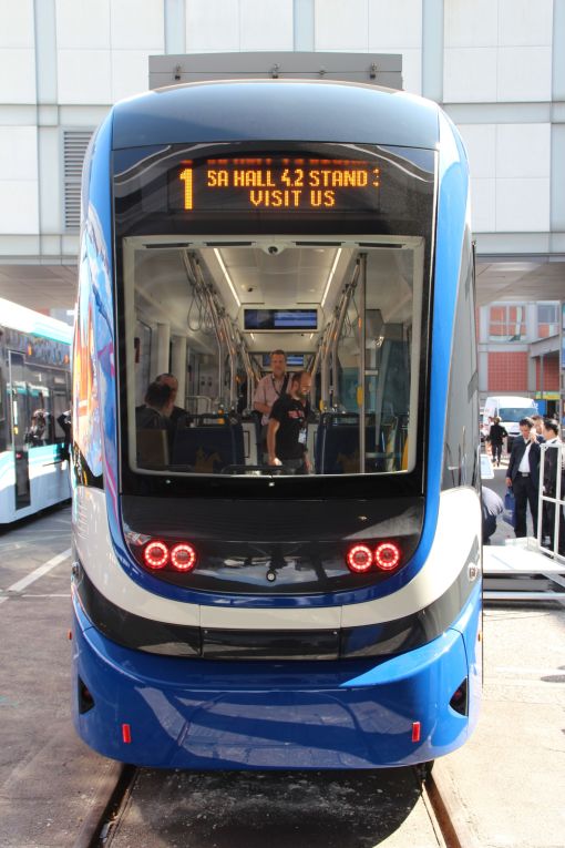 Pesa Twist 2014N "Krakowiak" na targach InnoTrans 2016 w Berlinie