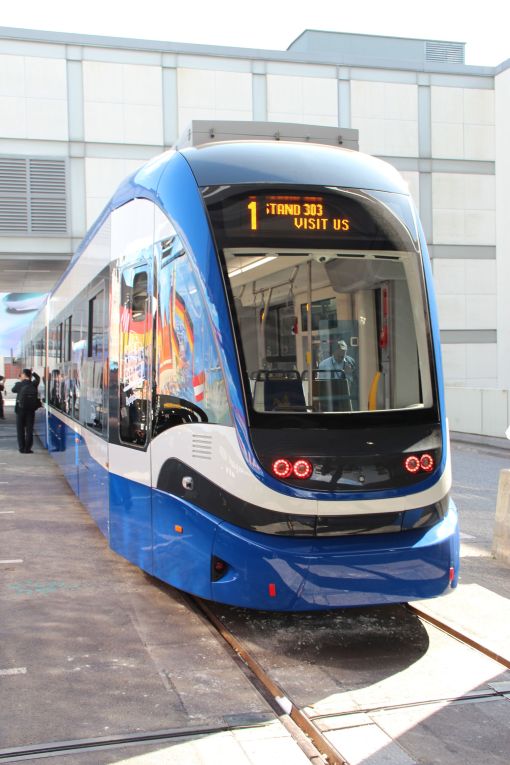 Pesa Twist 2014N "Krakowiak" na targach InnoTrans 2016 w Berlinie