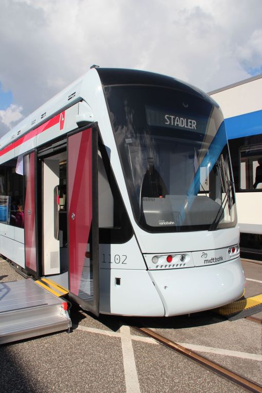 Stadler Variobahn dla duńskiego Aarhus na targach InnoTrans 2016 w Berlinie