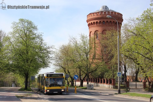 Ulica Żołnierska przy obserwatorium astronomicznym (29 kwietnia 2012)