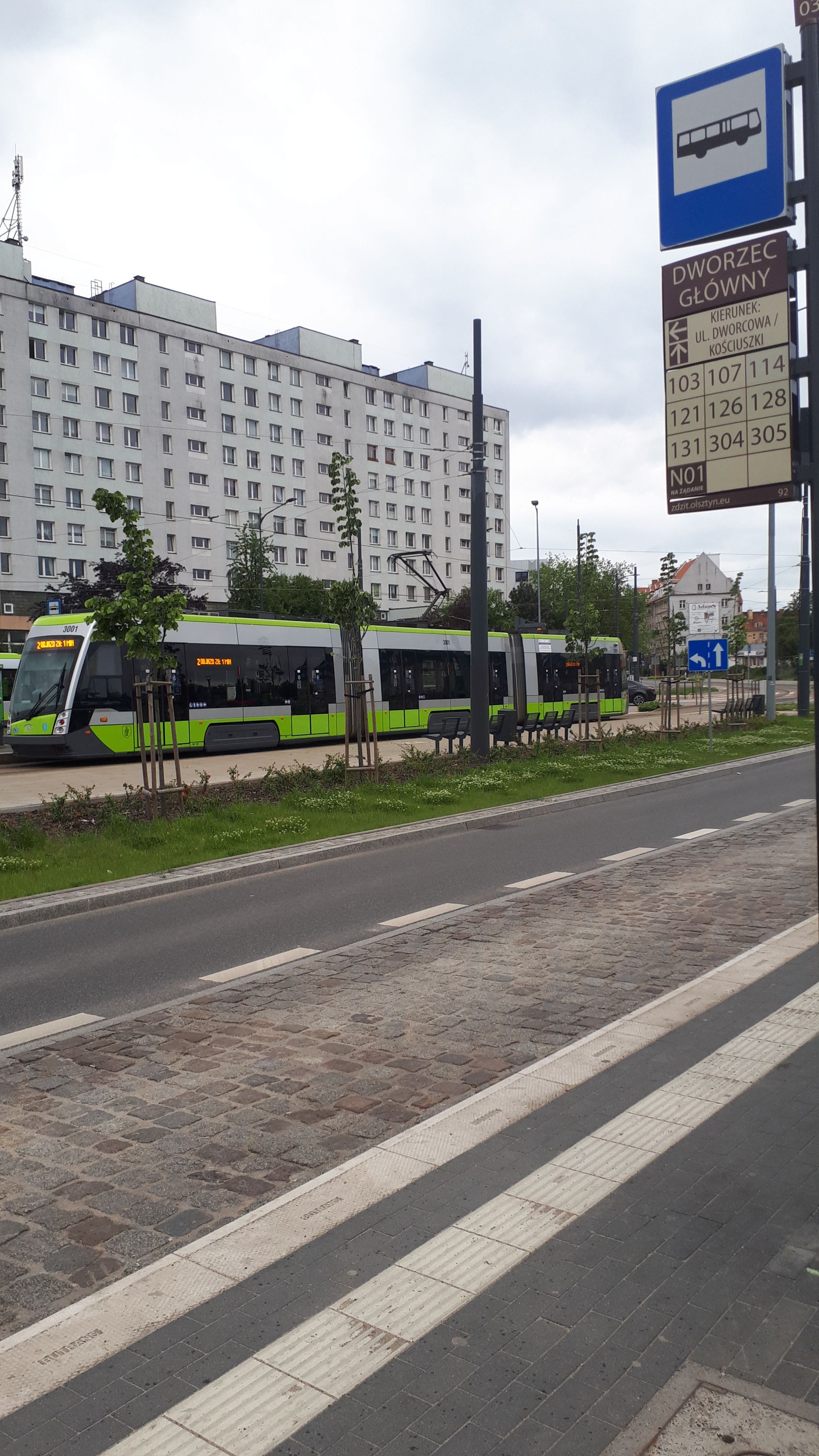 Przystanek Dworzec Główny (6 czerwca 2020)