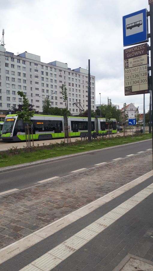 Przystanek Dworzec Główny (6 czerwca 2020)