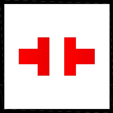 Znak MPK 11 CT-2 - Granica obszaru zasilania