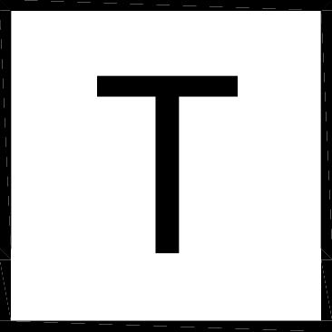 Znak MPK 18 - Miejsce zatrzymania czoła wagonu na wysokości znaku