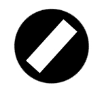 Sygnał "Wolna droga" wyświetlany przy wjeździe i wyjeździe z zajezdni