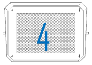 Sygnał ułożonej i zatwierdzonej (zwrotnice we właściwym położeniu) trasy przebiegu [niebieska cyfra numeru toru]