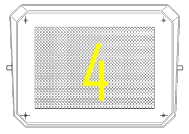 Sygnał żądanej trasy przejazdu [żółta cyfra numeru toru] - na trasie zwrotnica w nieprawidłowym położeniu lub w trakcie przestawiania