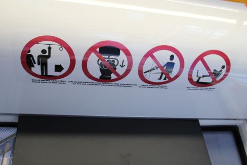 Wnętrze Durmazlara SilkWorm na targach InnoTrans 2018