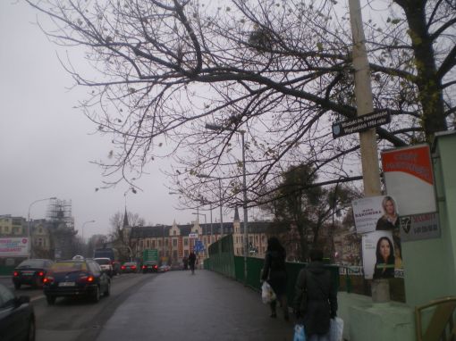 Wiadukt Powstańców Węgierskich 1956 roku (15 listopada 2014)