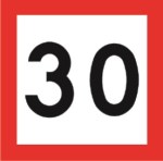 Znak BT-1 – Ograniczenie&nbsp;prędkości