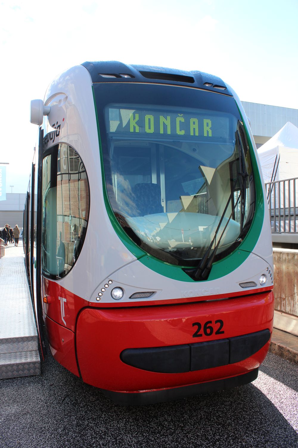 Končar TMK 2300 LT dla Lipawy na targach InnoTrans 2022